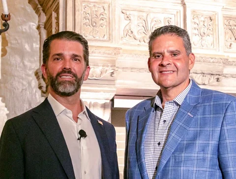 Dylan with Donald Trump Jr.